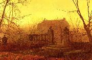 Atkinson Grimshaw Autumn Morning Spain oil painting reproduction